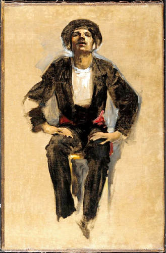 John Singer Sargent _ Study For Seated Figures For El Jaleo 1882