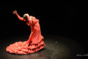 La bailaora Paula Salazar. Gala de Ganadores del concurso Talento Flamenco, Fundación Cristina Heeren. Ciclo Flamenco Viene del Sur. Teatro Central, Sevilla. Foto: Quico Pérez-Ventana
