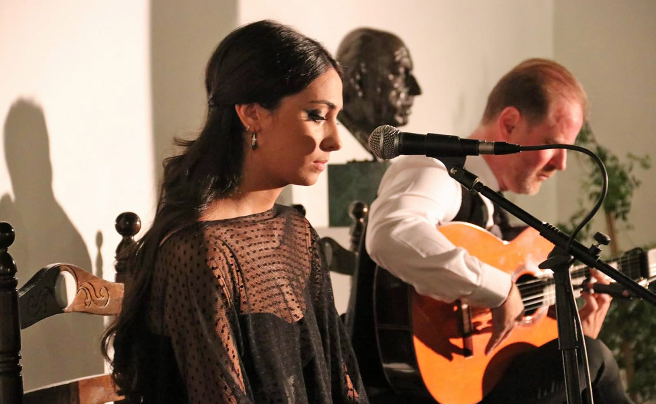 La cantaora Elisabeth Nadal. 58º Festival de Cante Jondo Antonio Mairena 2019. Foto: Festival de Cante Jondo