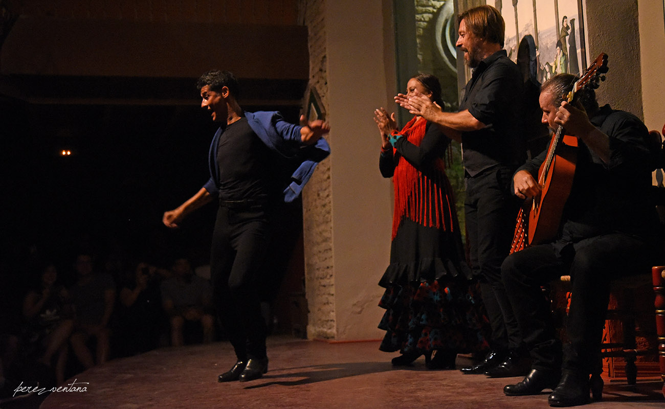 Al baile, Rafael Campallo. Semblanza Flamenca. Casa de la Memoria, Sevilla. Foto: Quico Pérez-Ventana