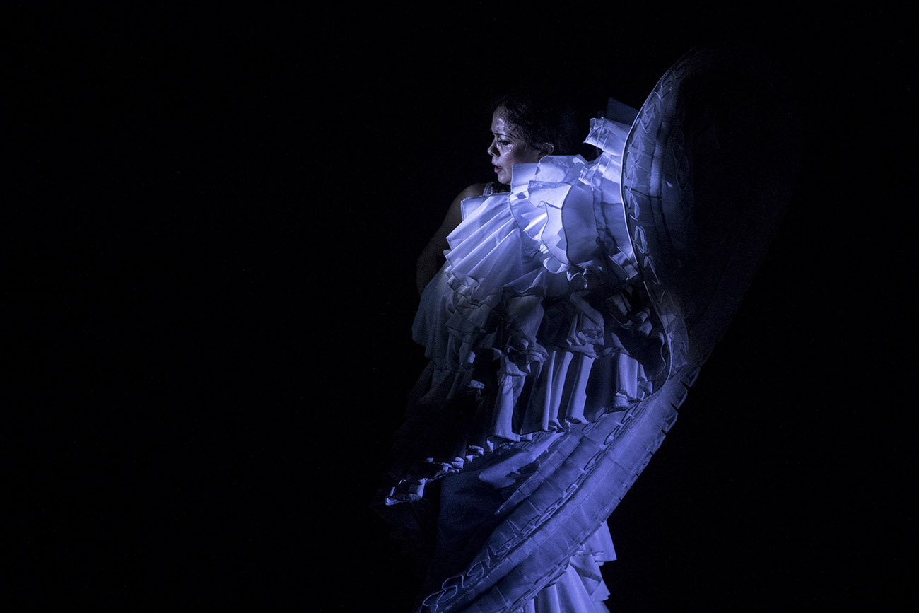 'Un cuerpo infinito', de Olga Pericet. Teatro Villamarta. Festival de Jerez 2020. Foto: Javier Fergo