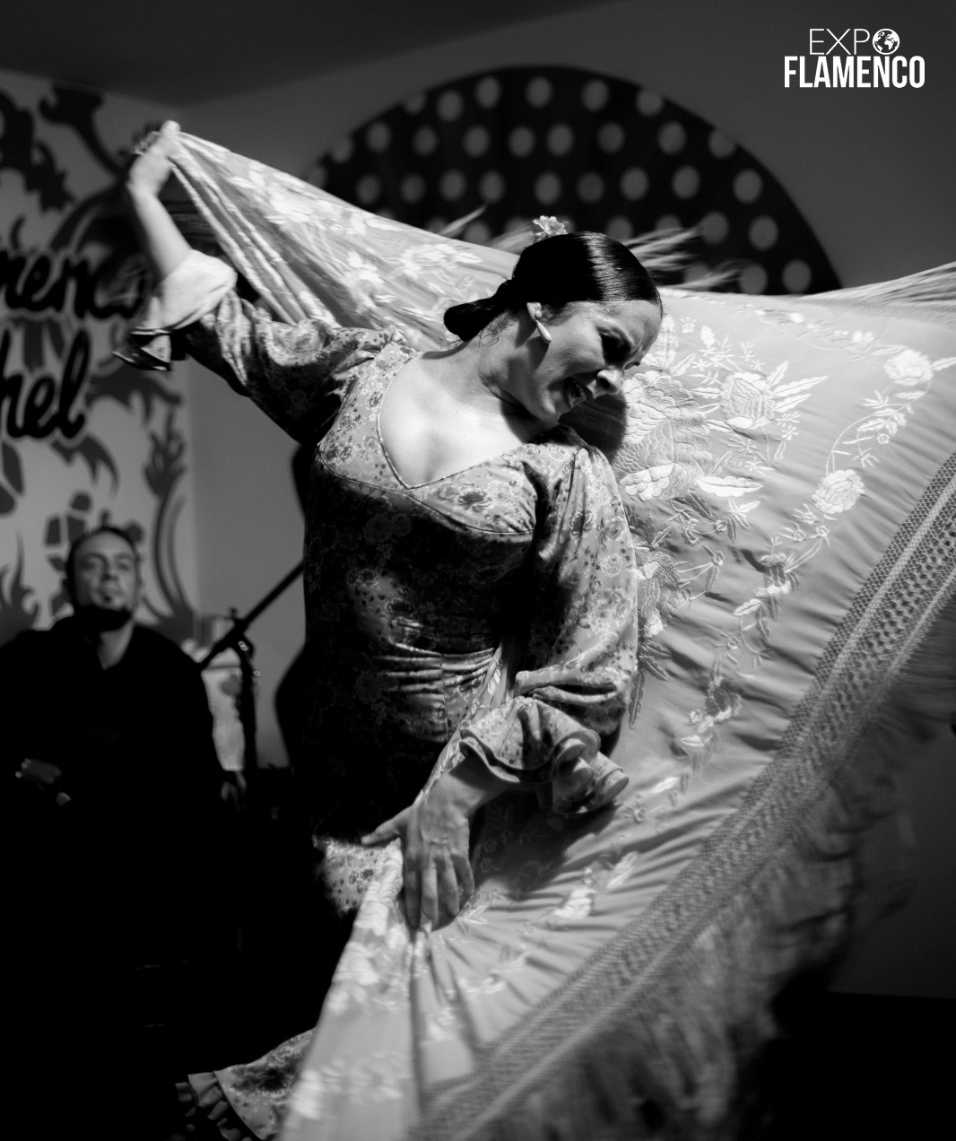 La Bailaora Marta de Trota. Tertulia Flamenca Pepe Alconchel, Jerez. Ciclo de Peña en Peña, Festival de Jerez. 1 marzo 2020. Foto: Guido Bartolotta